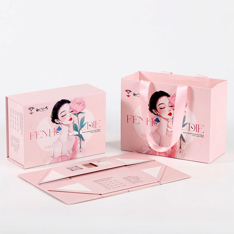 صندوق تغليف ورق الكرافت للهدايا